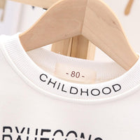 Boys Letter Printed Long Sleeve Top Wholesale Boys Clothing Suppliers - PrettyKid