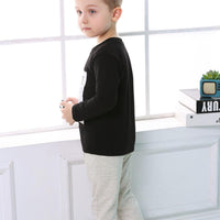 Boys List Letter Printed Top & Pants Wholesale Toddler Boy Clothes - PrettyKid