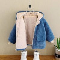Boys Litter Dinosaur Pattern Woolen Jacket Wholesale Boys Boutique Clothing - PrettyKid