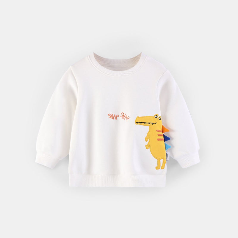 Boys Little Crocodile Printed Shirt Wholesale Boys Clothing Suppliers - PrettyKid
