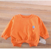 Boys Long Sleeve Solid Top Baby Boys Clothes Wholesale - PrettyKid