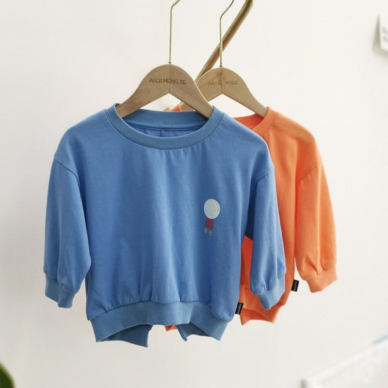 Boys Long Sleeve Solid Top Baby Boys Clothes Wholesale - PrettyKid