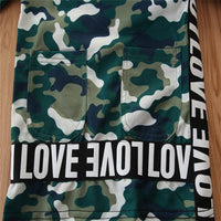 Boys Love Camouflage Pattern Top & Net Pants Boys Wholesale - PrettyKid