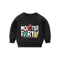 Boys Monster Party Pattern Top Wholesale Toddler Boy Clothes - PrettyKid
