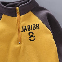 Boys Number Eight Jabibr Letter Parinted Top & Suits Wholesale Boys Boutique Clothing - PrettyKid