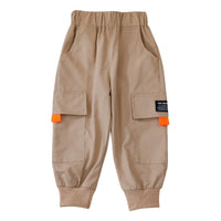 Boys Pocket Solid Pants Little Boys Wholesale Clothin - PrettyKid