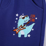 Boys Rock Dinosaur Pattern Top & Pants Wholesale Toddler Boy Clothes - PrettyKid
