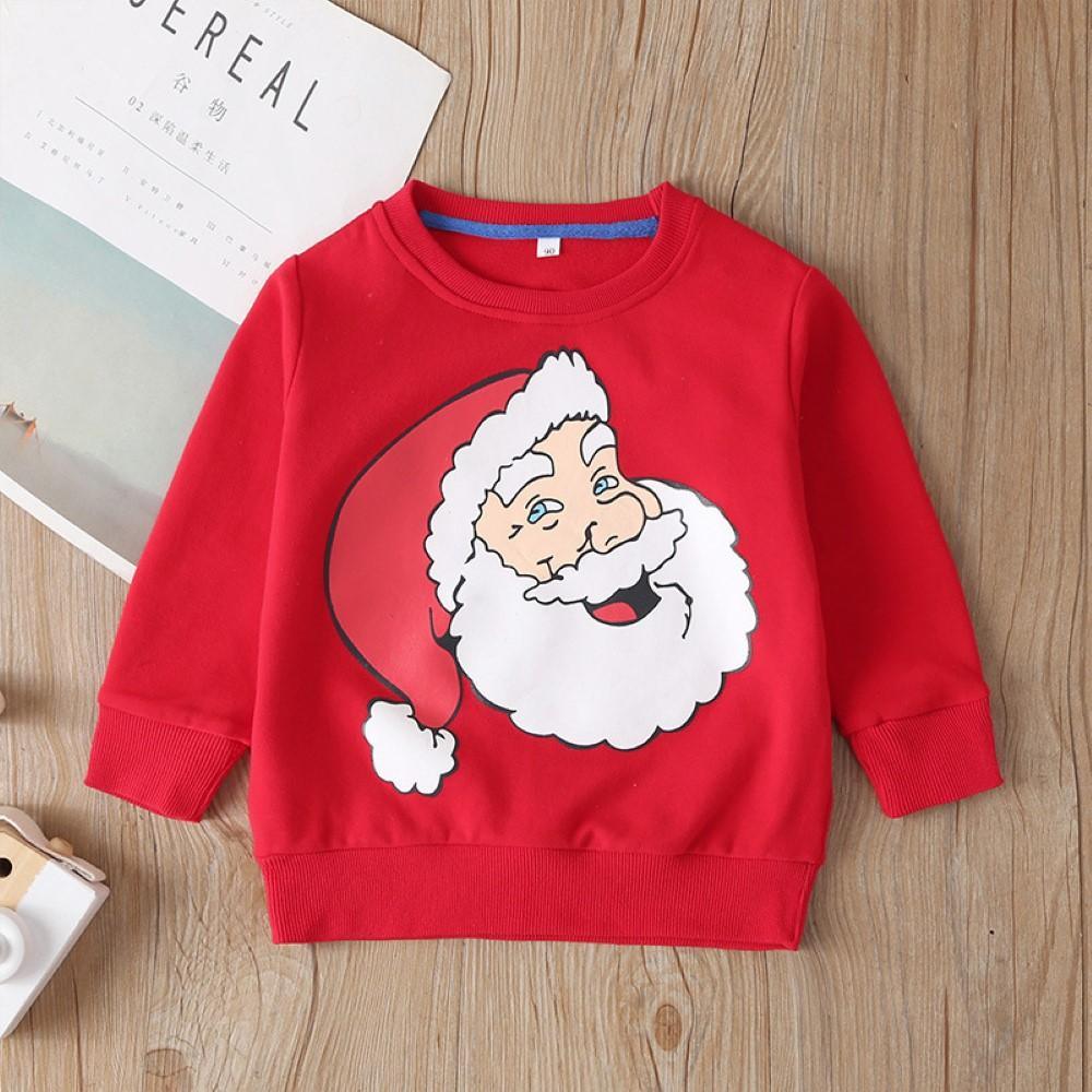 Boys Round Neck Santa Claus Suit Boys Casual Suits - PrettyKid