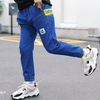 Toddler Boys Solid Color Narrow Jeans Boy Clothes Wholesale - PrettyKid