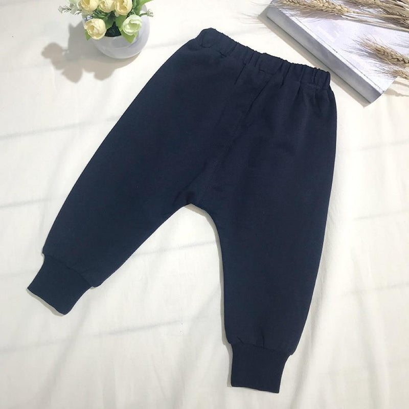 Boys Solid Color Pocket Pants Wholesale Boys Clothes - PrettyKid