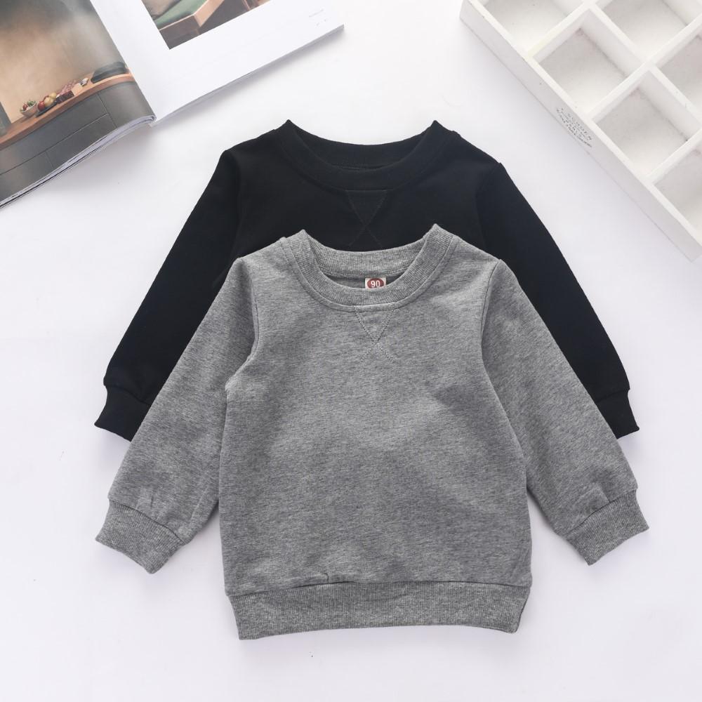 Boys Letter Printed Long Sleeves Top Boy Boutique Clothing Wholesale - PrettyKid