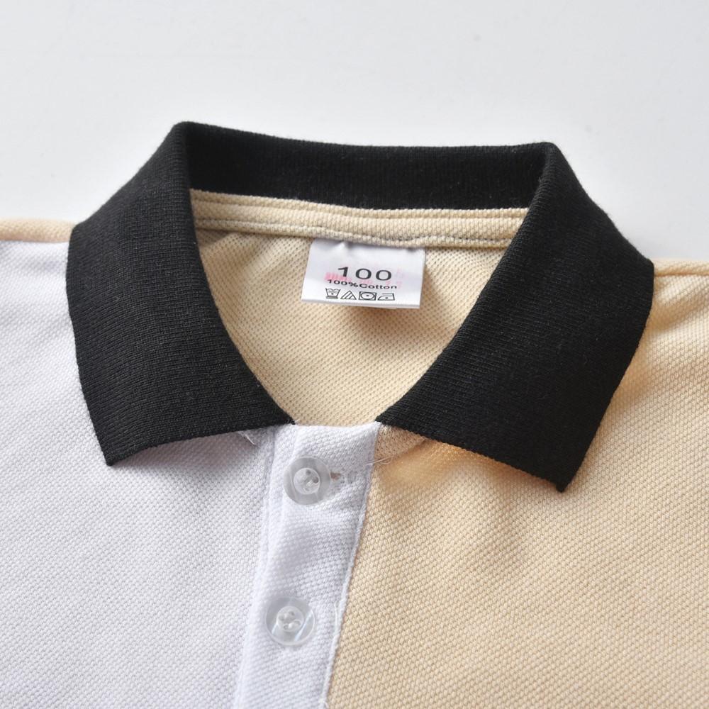 Boys Splicing Color Polo Shirt Boy Boutique Clothing Wholesale - PrettyKid