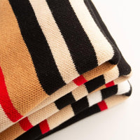 Boys Stripe Color Long Sleeves Knitting Sweater Little Boy Boutique Wholesale - PrettyKid