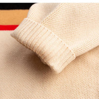 Boys Stripe Color Long Sleeves Knitting Sweater Little Boy Boutique Wholesale - PrettyKid