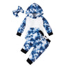 Boys Tie Dye Hooded Tops&Pants Wholesale Baby Girl Clothes - PrettyKid