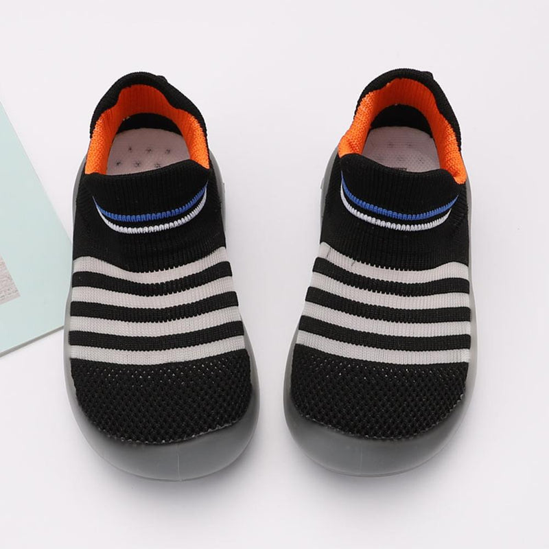 Baby Breathable Knitted Sock Flats Shoes - PrettyKid