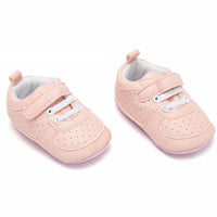 Baby Unisex Breathable Magic Tape Hollow Out Sneakers - PrettyKid