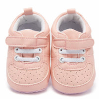 Baby Unisex Breathable Magic Tape Hollow Out Sneakers - PrettyKid