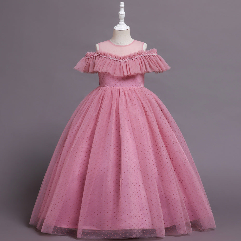 5-13years Toddler Girl Dresses Children's Mesh Princess Dress Fashion Girl Wholesale - PrettyKid
