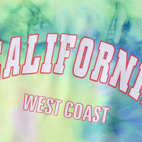 Girls California Letter Printed Tie Dye T-shirts Girls Clothing Wholesalers - PrettyKid