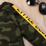 Baby Boys Camo Letter Printed Long Sleeve Wholesale Baby Rompers - PrettyKid