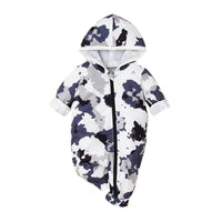 Baby Boys Camo Long Sleeve Hooded Romper Wholesale Baby Outfits - PrettyKid