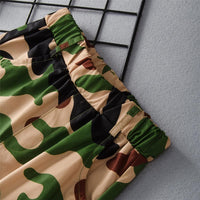 Toddler Boys Camo Pocket Elastic Waist Pants Wholesale Baby Boy Clothes - PrettyKid