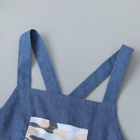 Baby Boys Camo Tee & Pockets Denim Overall - PrettyKid