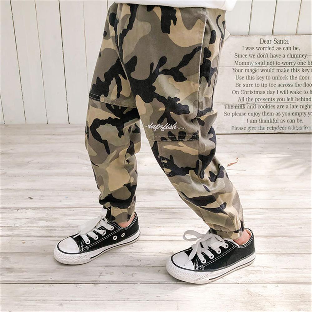 Boys Camouflage Casual Pants Boy Clothing Wholesale - PrettyKid