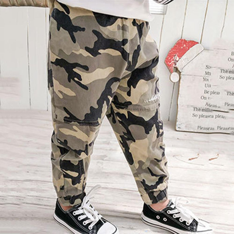 Boys Camouflage Casual Pants Boy Clothing Wholesale - PrettyKid