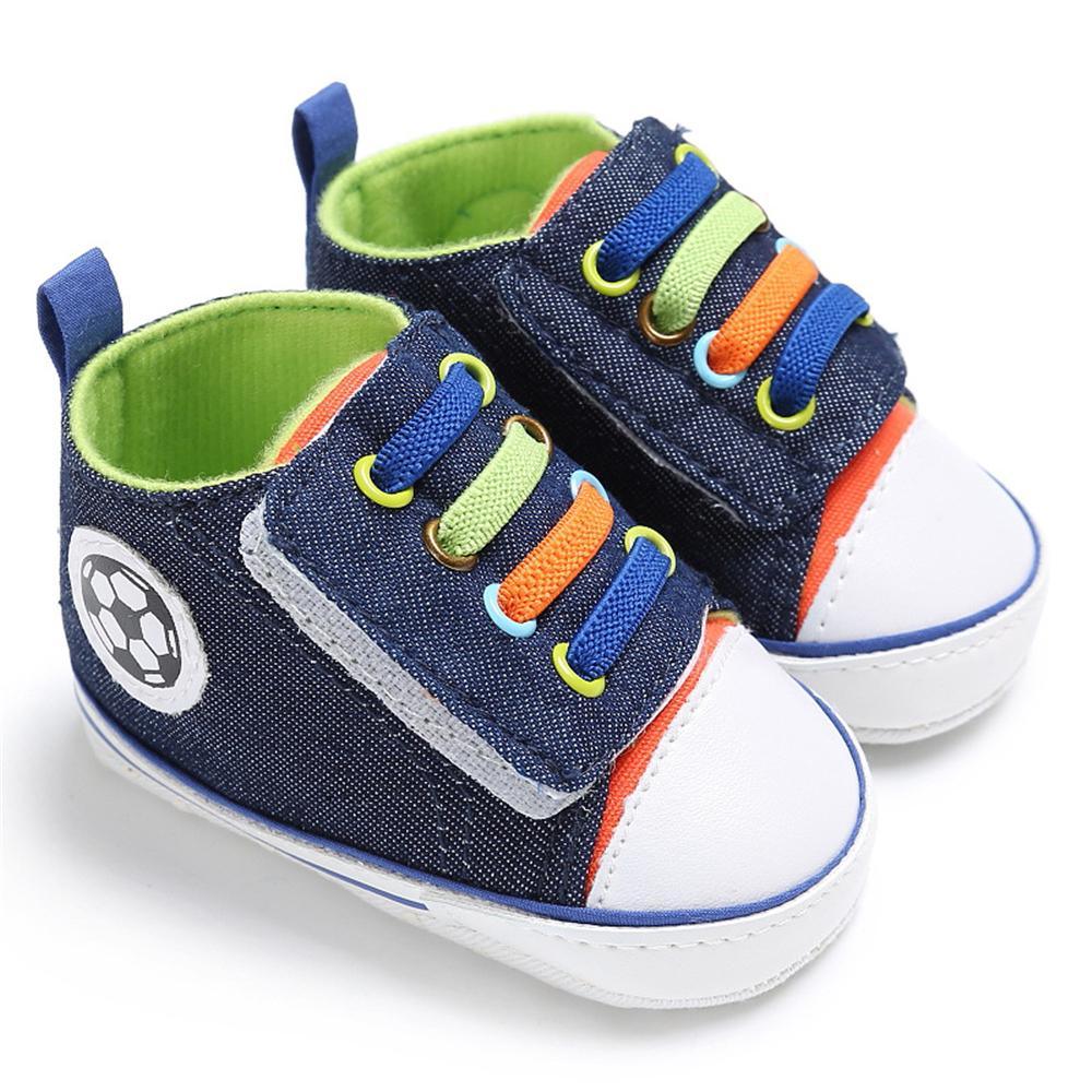 Baby Boys Canvas Magic Tape Sneakers Wholesale - PrettyKid