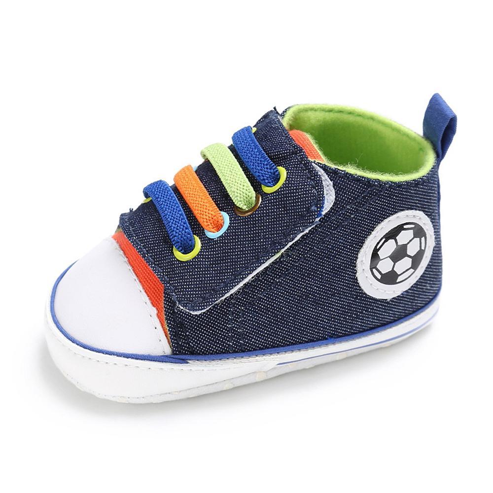 Baby Boys Canvas Magic Tape Sneakers Wholesale - PrettyKid