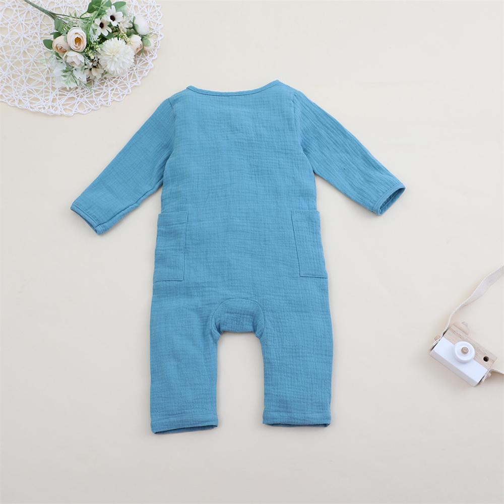 Baby Girls Cardigan Long Sleeve Carrot Pocket Romper Buy Baby Clothes Wholesale - PrettyKid