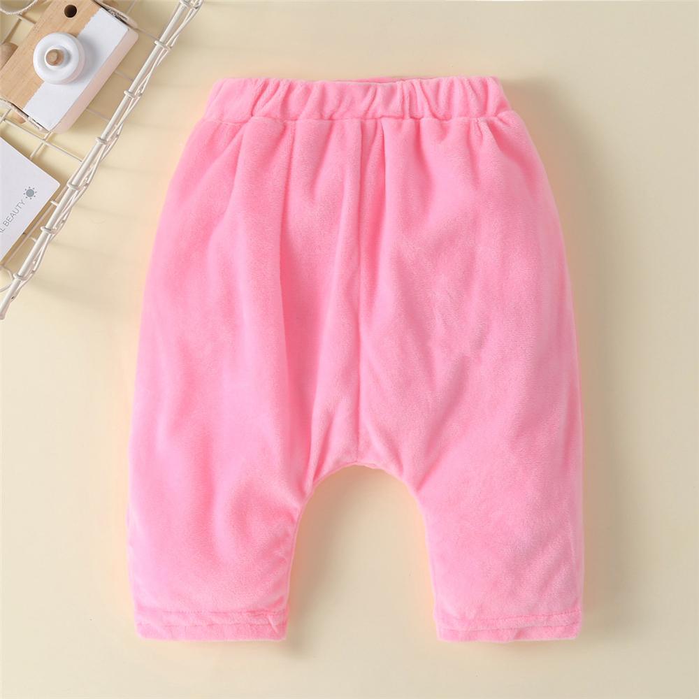 Baby Unisex Cartoon 3D Warm Bottoms Wholesale Baby Pants - PrettyKid