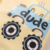 Boys Cartoon Car Dude Printed Short Sleeve Top Wholesale Boys clothes vendors - PrettyKid