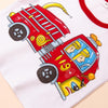 Baby Boys Cartoon Car Printed Long Sleeve Top & Striped Pants Cheap Boutique Baby Clothing - PrettyKid