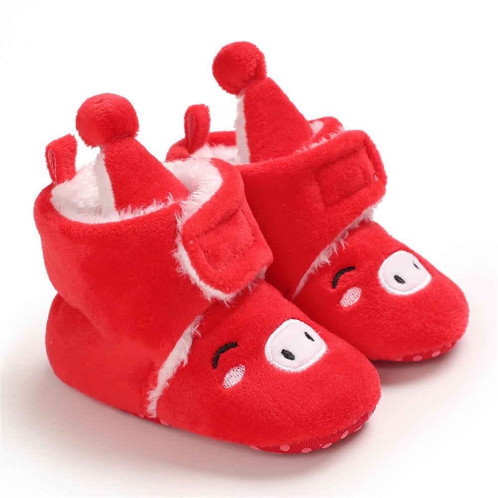 Baby Unisex Cartoon Cute Magic Tape Snow Boots Wholesale Children Shoes - PrettyKid