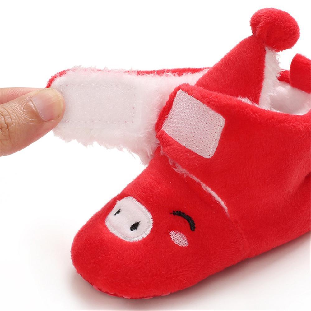 Baby Unisex Cartoon Cute Magic Tape Snow Boots Wholesale Children Shoes - PrettyKid