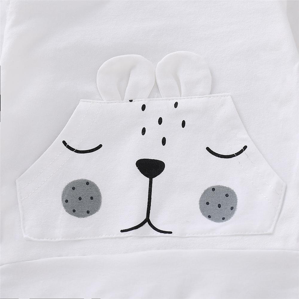 Baby Unisex Cartoon Cute Top & Pants Cheap Baby Boutique Clothes - PrettyKid