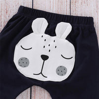 Baby Unisex Cartoon Cute Top & Pants Cheap Baby Boutique Clothes - PrettyKid