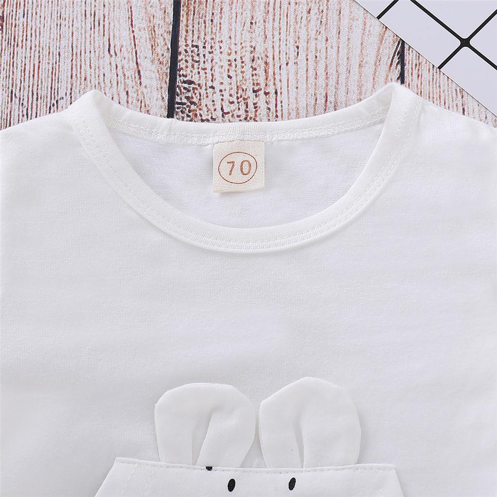 Baby Unisex Cartoon Cute Top & Pants Cheap Baby Boutique Clothes - PrettyKid