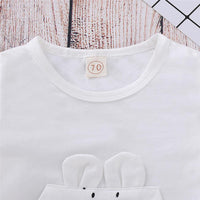 Baby Unisex Cartoon Cute Top & Pants Cheap Baby Boutique Clothes - PrettyKid