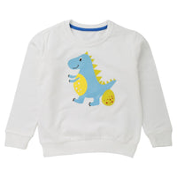 Boys Cartoon Dinosaur Cute Long Sleeve T-shirts Wholesale - PrettyKid