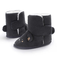 Baby Unisex Cartoon Fur Warm Snow Boots Baby Shoes Wholesale - PrettyKid