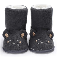 Baby Unisex Cartoon Fur Warm Snow Boots Baby Shoes Wholesale - PrettyKid