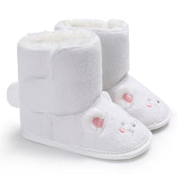 Baby Unisex Cartoon Fur Warm Snow Boots Baby Shoes Wholesale - PrettyKid