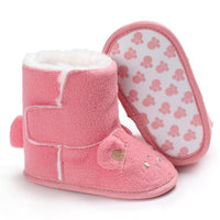 Baby Unisex Cartoon Fur Warm Snow Boots Baby Shoes Wholesale - PrettyKid