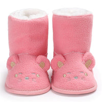 Baby Unisex Cartoon Fur Warm Snow Boots Baby Shoes Wholesale - PrettyKid