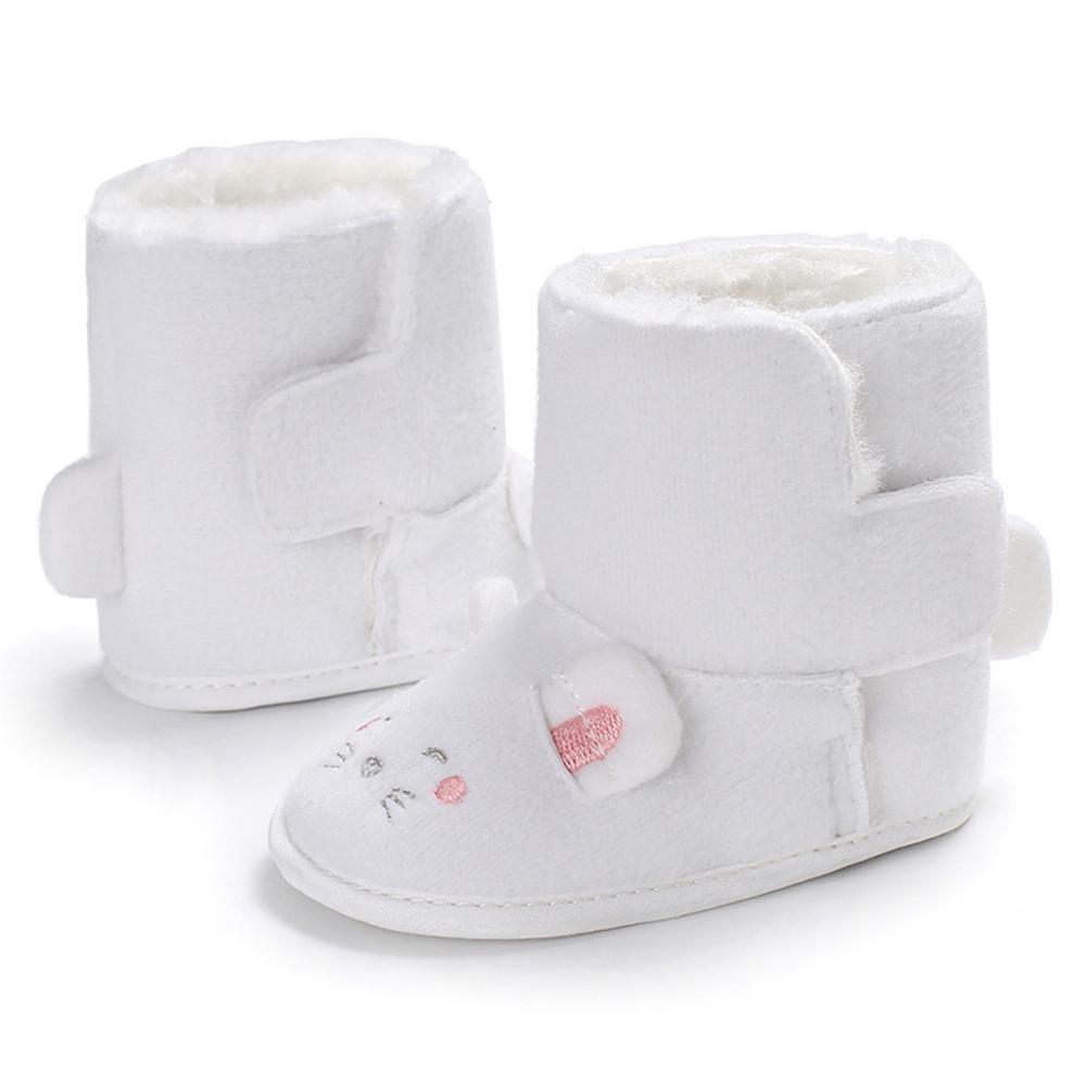 Baby Unisex Cartoon Fur Warm Snow Boots Baby Shoes Wholesale - PrettyKid