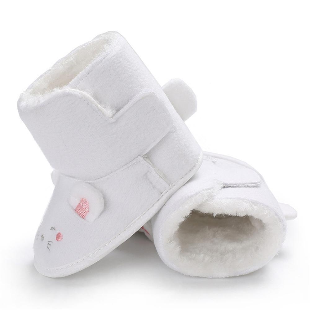 Baby Unisex Cartoon Fur Warm Snow Boots Baby Shoes Wholesale - PrettyKid